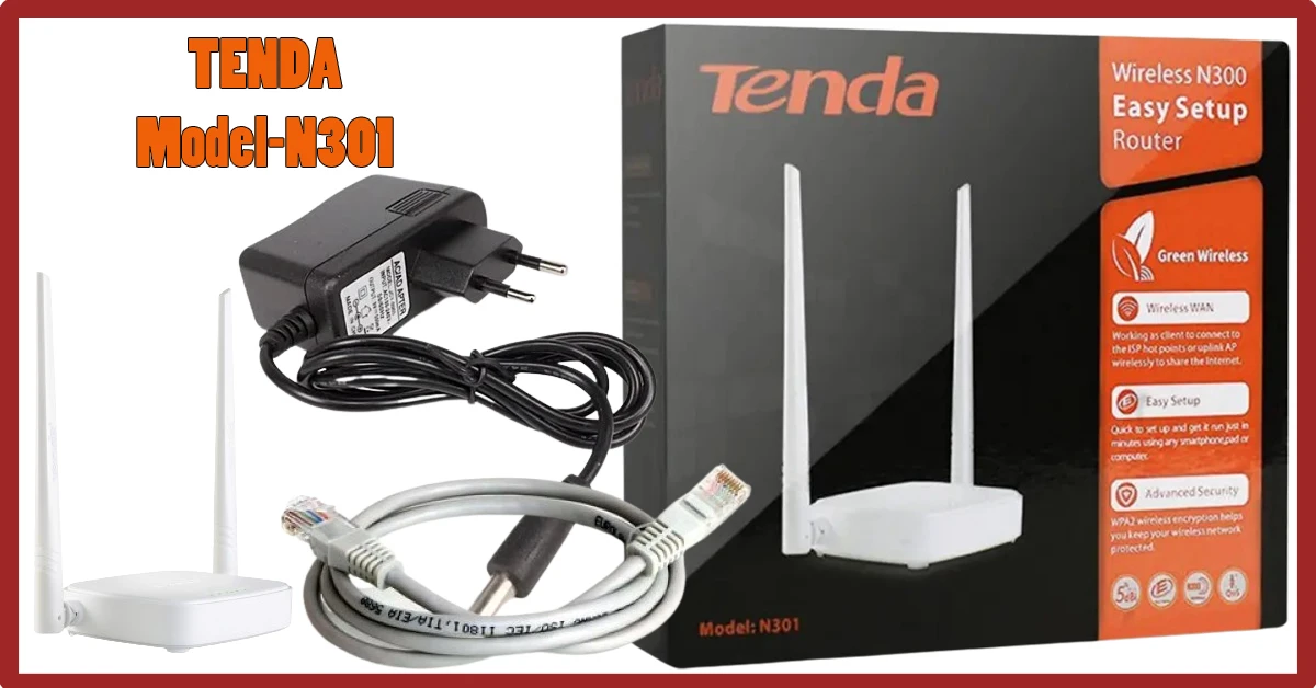 Tenda N301 Wireless-N300 Easy Setup Router, The N301 Wireless N300 Easy Setup Router is designed to setup more easily for the home user, Universal Repeater WPA-PSK WPA2-PSK price in Pakistan