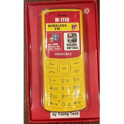 Mobile M 1110 1.8″ Inch Dual Sim 15 Months Warranty price in Pakistan