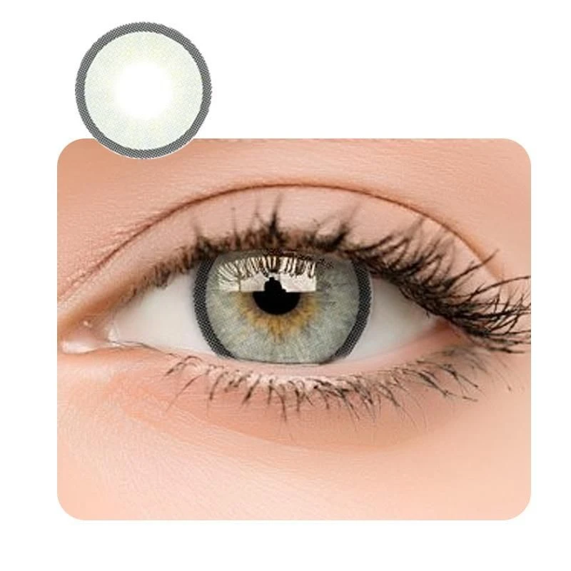 Event 3 Tone Contact Lenses Light Green Eye Wear + free water kit 7 DAYS LENSE MADE IN KOREAN disposible lenses price in Pakistan