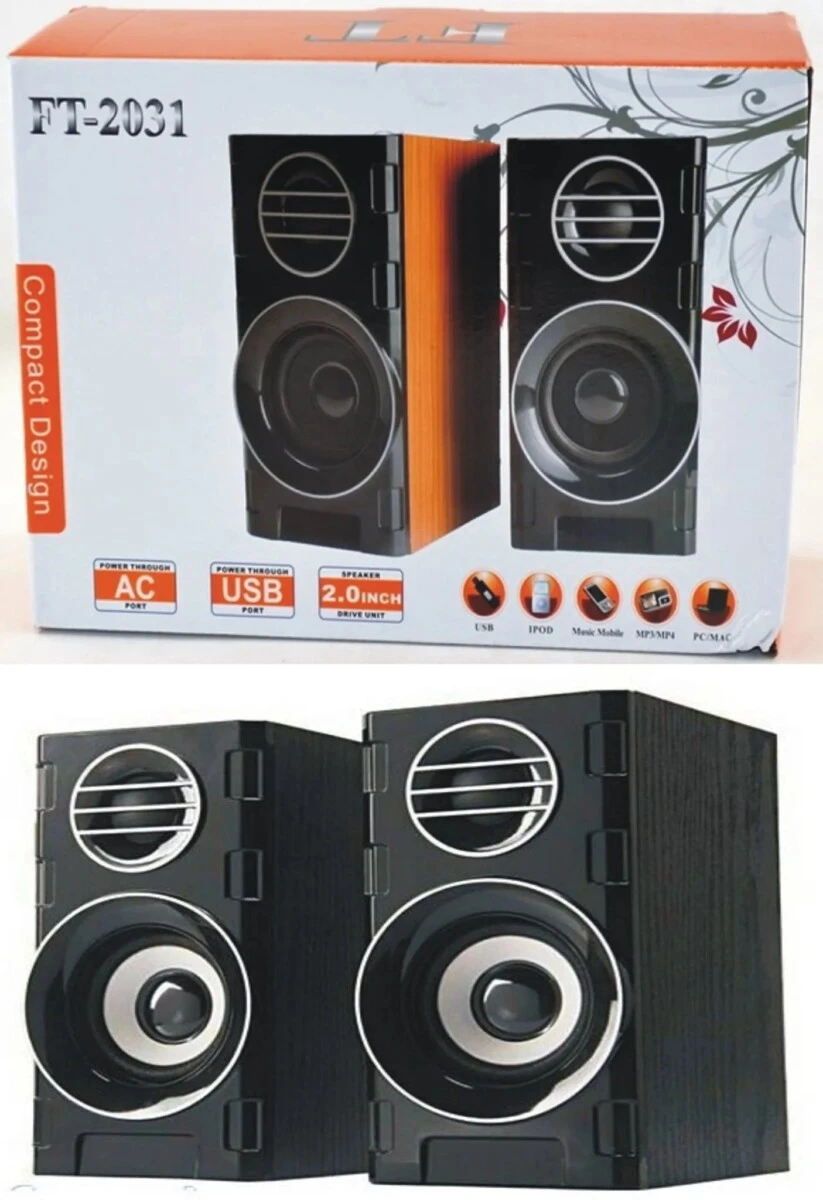 FT-2031 Hotmai USB Multimedia Woofer Speaker For Computer (XtZ) price in Pakistan