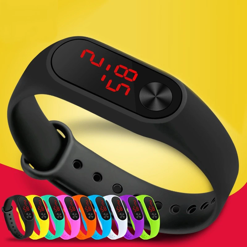 Silicone LED Digital Black Men’s Women’s Watch Smart Watch for girls Smart Watch for Kids Latest LED Watch for boys & girls Led Round Digital Watches for Kid Girl boys price in Pakistan