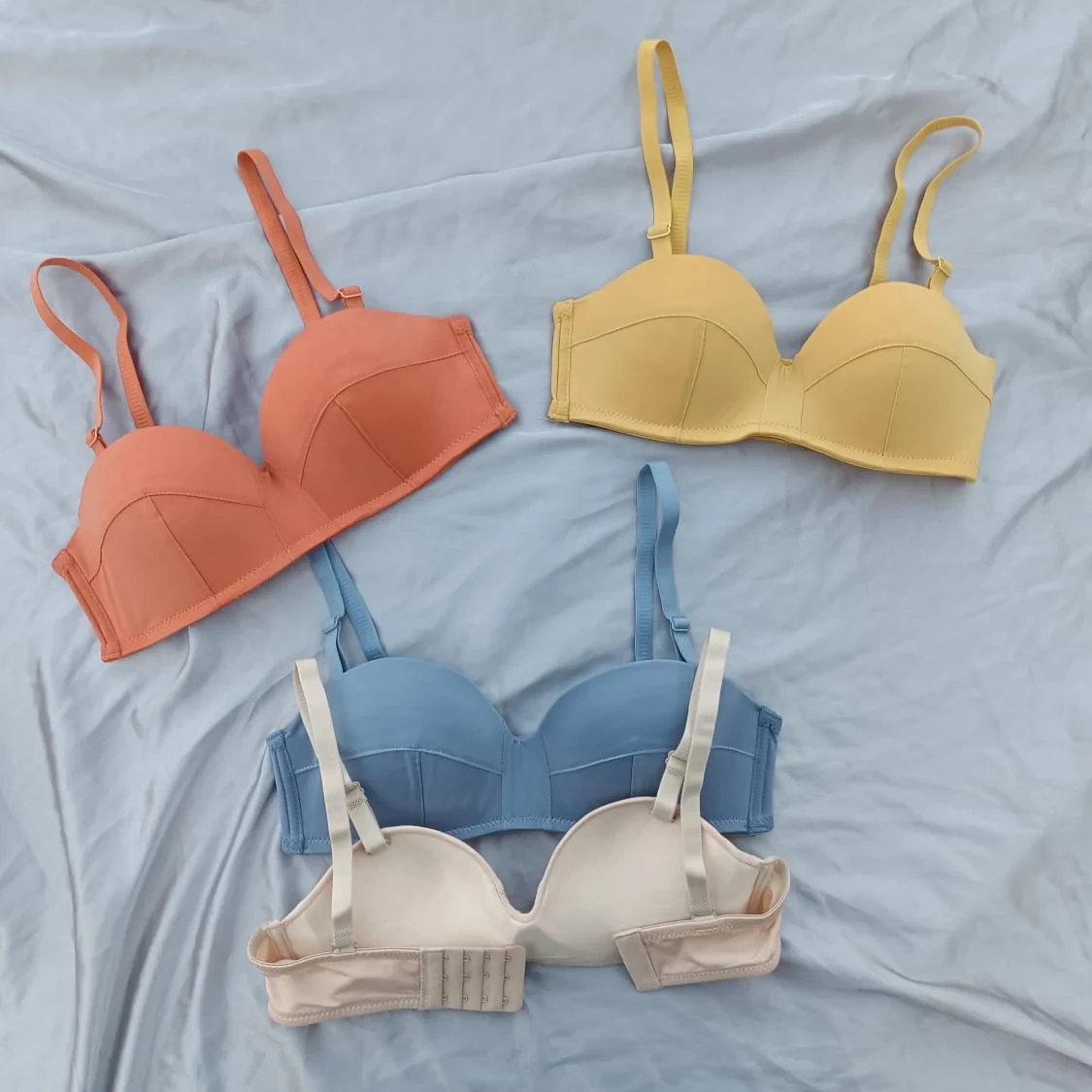 DOUBLE PADDED REMOVEABLE STRAPS SMOOTH PUSHUP BRA price in Pakistan