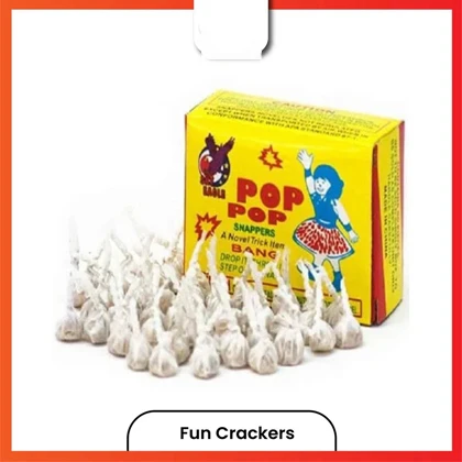 2Box Sparkling and Safe pop firecrackers for Kids (Each Box 50 PCS) price in Pakistan