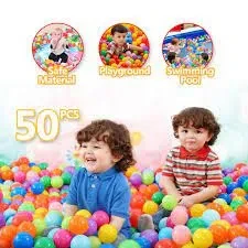 Soft Plastic Tent Balls – 50pcs price in Pakistan