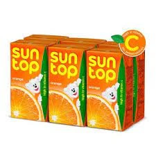 Suntop Orange Juice 125ml Pack of 6 price in Pakistan