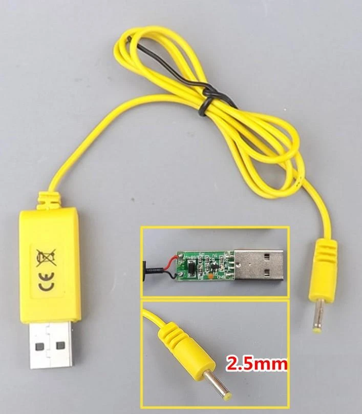 USB 3.7V-4.2V Battery Charger 2.5mm Jack for RC copters, NiCd, Lipo battery price in Pakistan