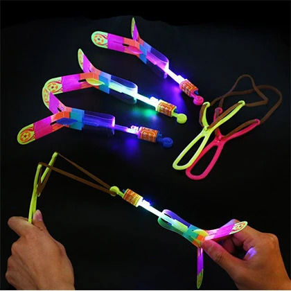 Led Light Arrow Rocket Helicopter Flying Toy price in Pakistan