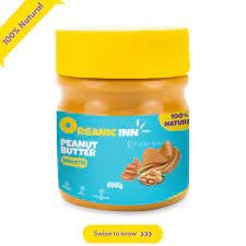 Organic Inn Natural Peanut Butter – Smooth 500g price in Pakistan
