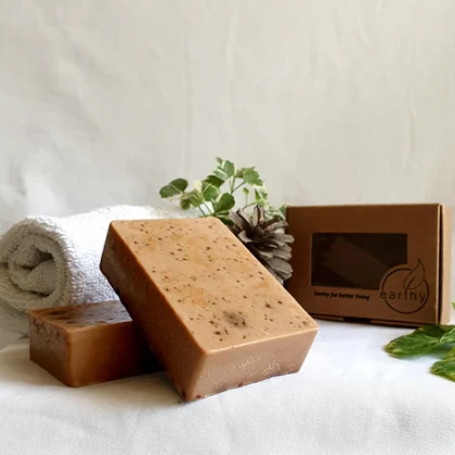 Earthy Organic Coffee Cocoa Soap (100g) price in Pakistan