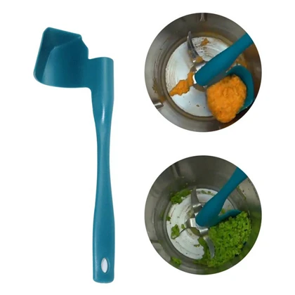 Kitchen Rotary Scraper Food Processing Tool Mixer Feeding Pot Wall Scraper price in Pakistan