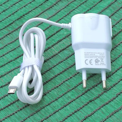 NAS 3.0 Qualcomm 3.4A Micro Lightning Display Fast Charging Adapter with Wire (Power Supply) Travel Charger Along Single USB Port price in Pakistan