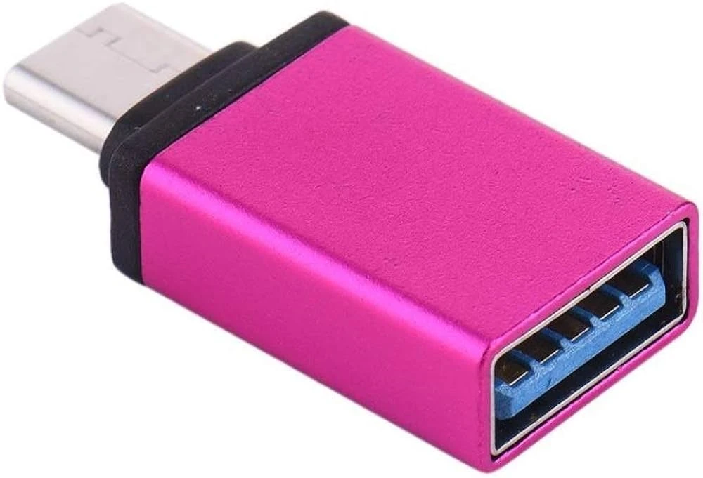 OBSTINATE Premium USB Type C OTG 3.0 Adapter Connector for (Pink) Type-C Standard Interface, Easy To Use Can Charge And Data Transfer, More Stable And Efficient Than Other OTG Adapter price in Pakistan