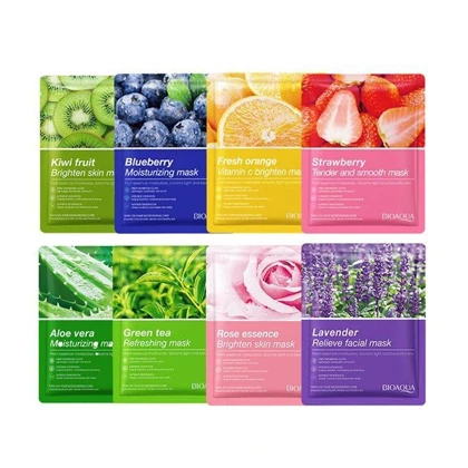 Fruite Extract Face Mask Pack Of 5 price in Pakistan