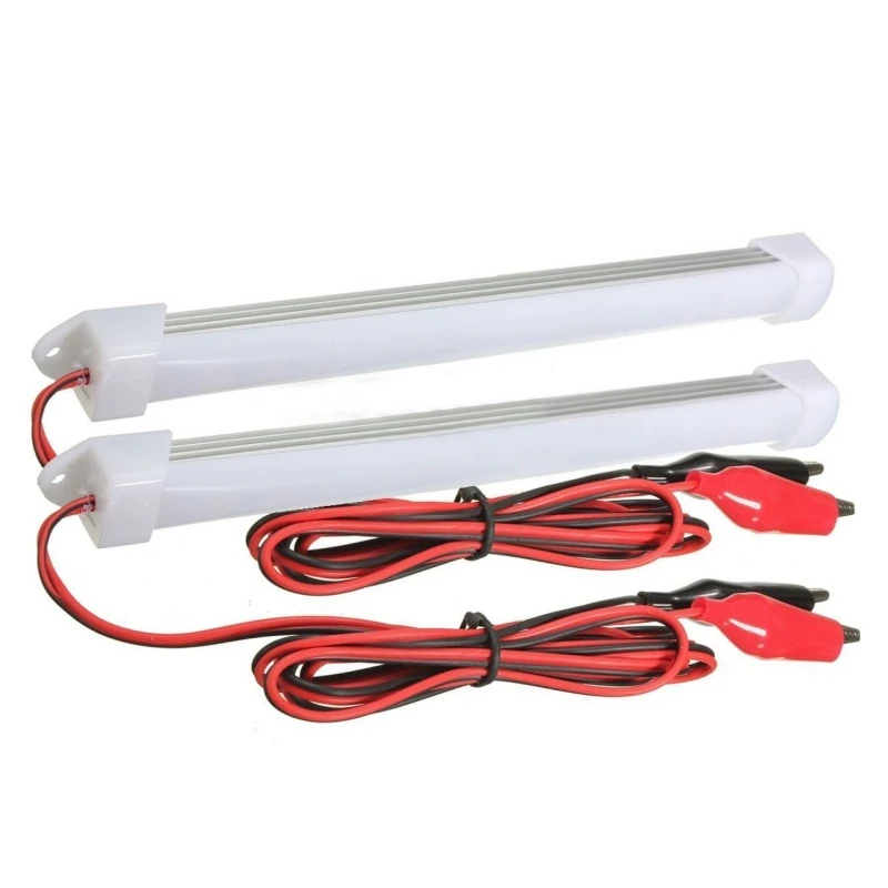 2x 12V Car LED SMD Interior Light Bar Tube Strip Lamp Van Boat Caravan Motorhome Cold White price in Pakistan