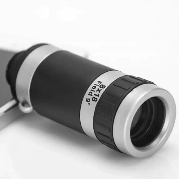 HIGH PERFORMANCE 8X18 OPTICAL ZOOM CAMERA LENS WITH CLIP price in Pakistan