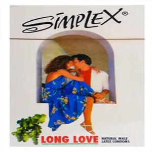 Simplex Long Love Natural Male Latex Condoms 12-Pack price in Pakistan