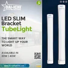 40W SLIM BRACKET TUBELIGHT DAIICHI WHITE price in Pakistan