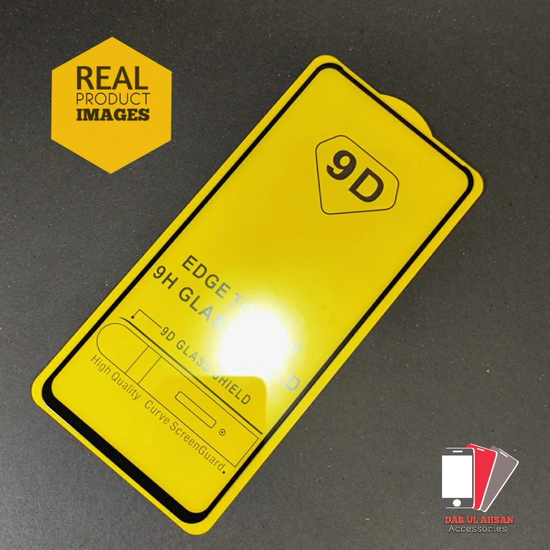 Xiaomi Mi 10t 5G – 100% Original Full coverage 9D Tempered Glass screen Protector- Full Glue- with Cleaning Wipes price in Pakistan