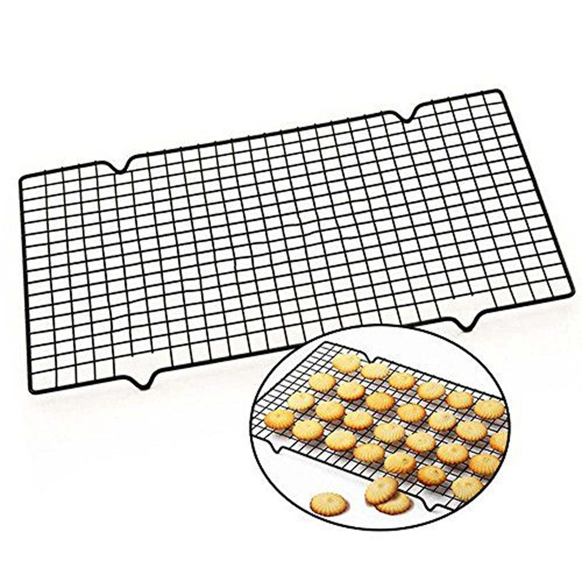 Non-stick Cooling Rack Cooling Grid Baking Tray For BiscuitCookieBreadCake Baking Rack Kitchen Pastry Tools price in Pakistan