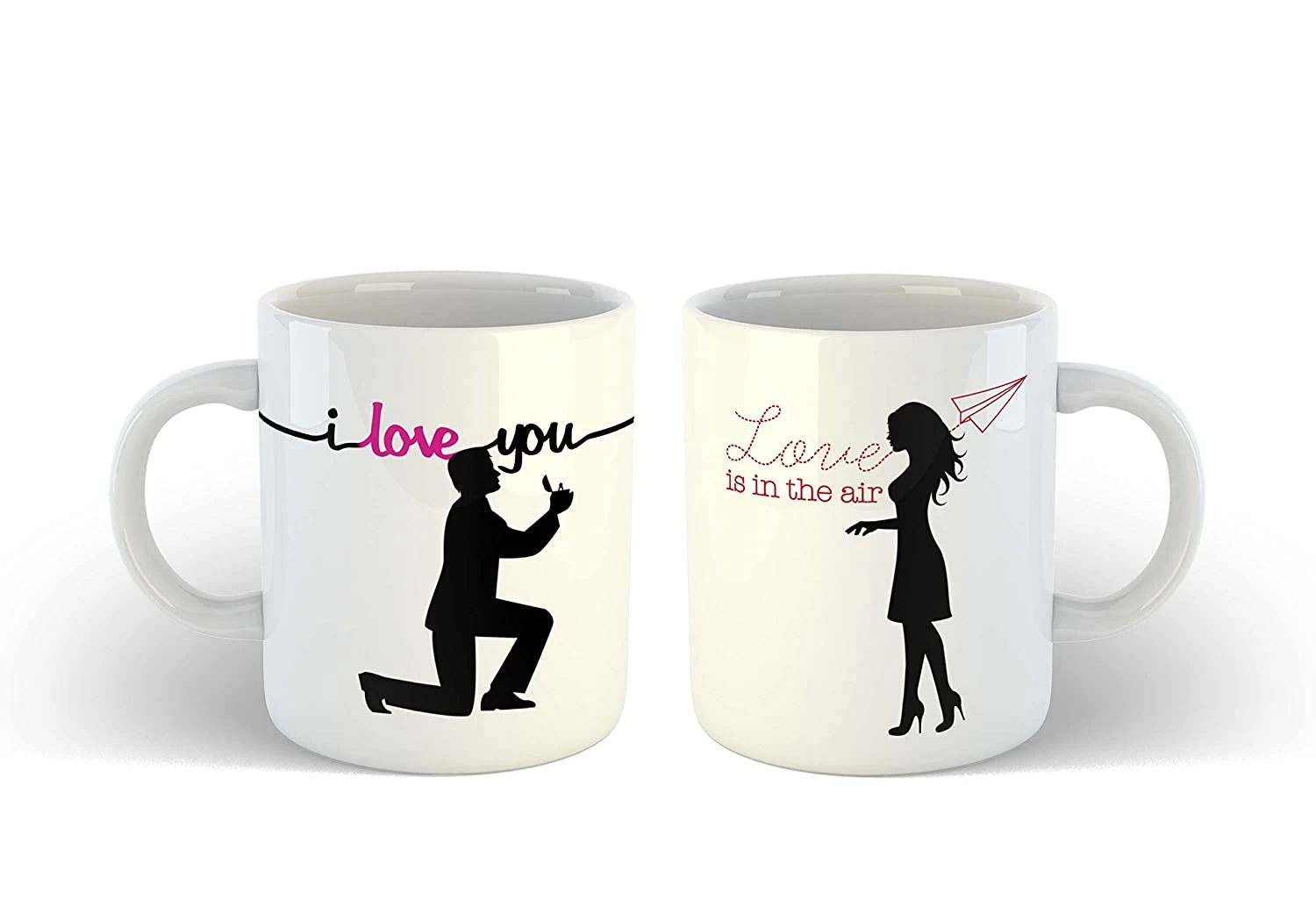 Valentine Gift Couple Mug Set of 2 – Boy Propose a Girl Funny price in Pakistan
