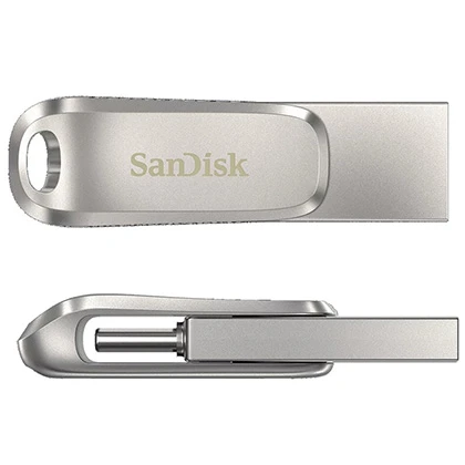 SanDisk 128GB Ultra Dual USB3.1 Disk OTG Type-C Metal OTG Flash Drive Ultra Luxe TypeC Pen Drive Stick for Smartphone Laptop price in Pakistan