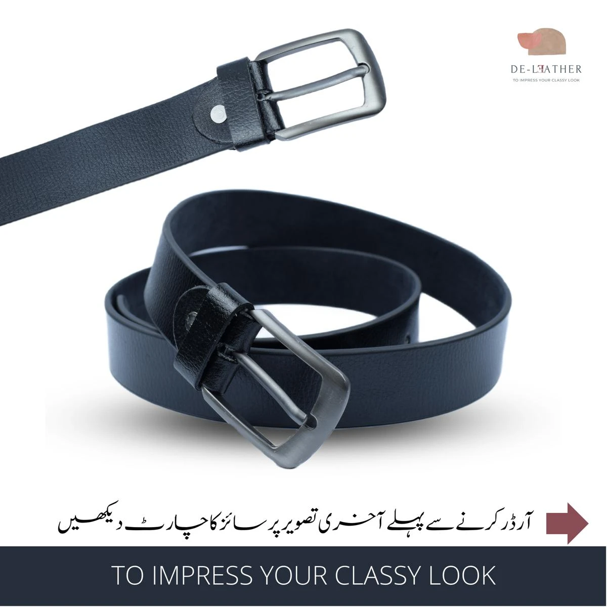 Leather belt for Men – 100% Original cow leather price in Pakistan
