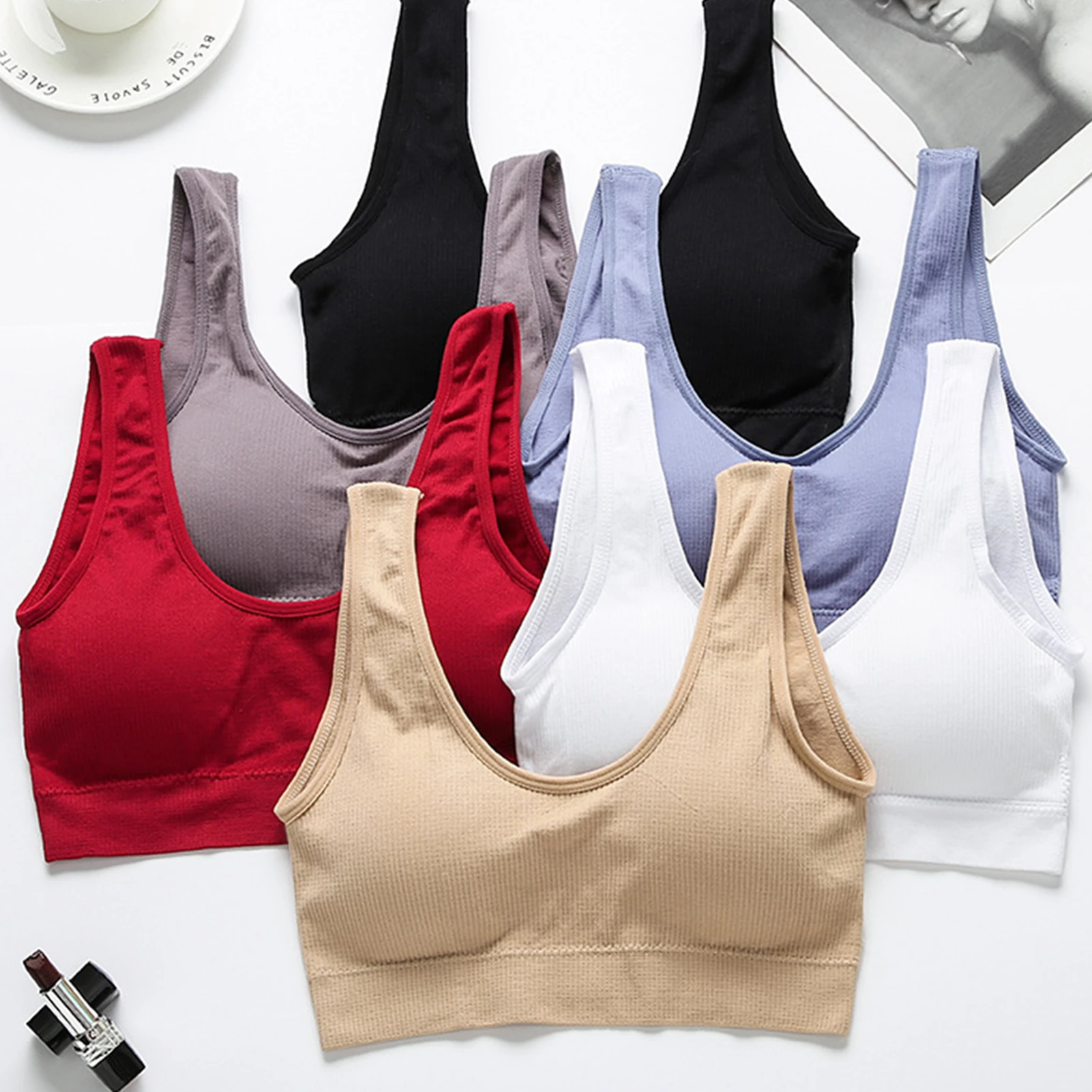 Muses Mall 2pcs/set Fashion Simple Women’s Underwear Set price in Pakistan