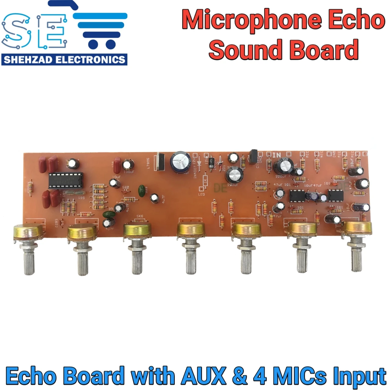 PT2399 Echo board Audio Microphone Preamplifier Reverberation Echo sound price in Pakistan