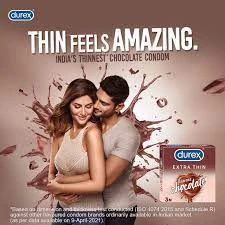 Durex Intense Chocolate Flavoured – 20 Condoms, 10s(Pack of 2) price in Pakistan