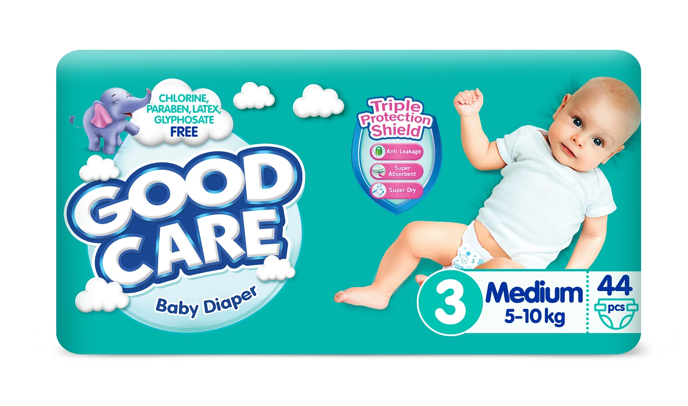 Good Care Diaper Size 3 (5-10kg) 44 pcs Twin Pack price in Pakistan