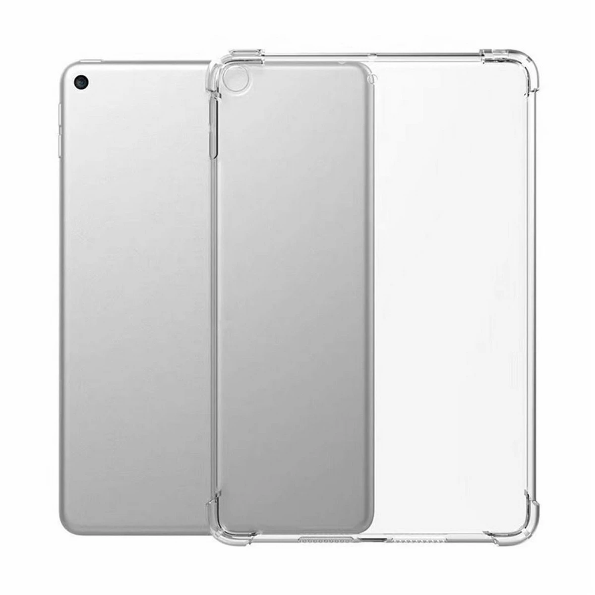 iPad Mini 1  2  3  4  5 Clear  Transparent TPU Case (Shock Proof Gel Case) 6D TPU cover price in Pakistan