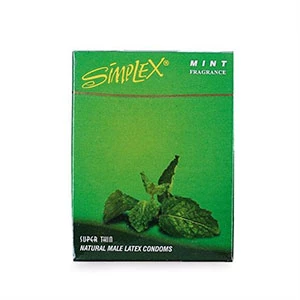 Simplex Mint Flavoured Condoms – Pack of 12 price in Pakistan
