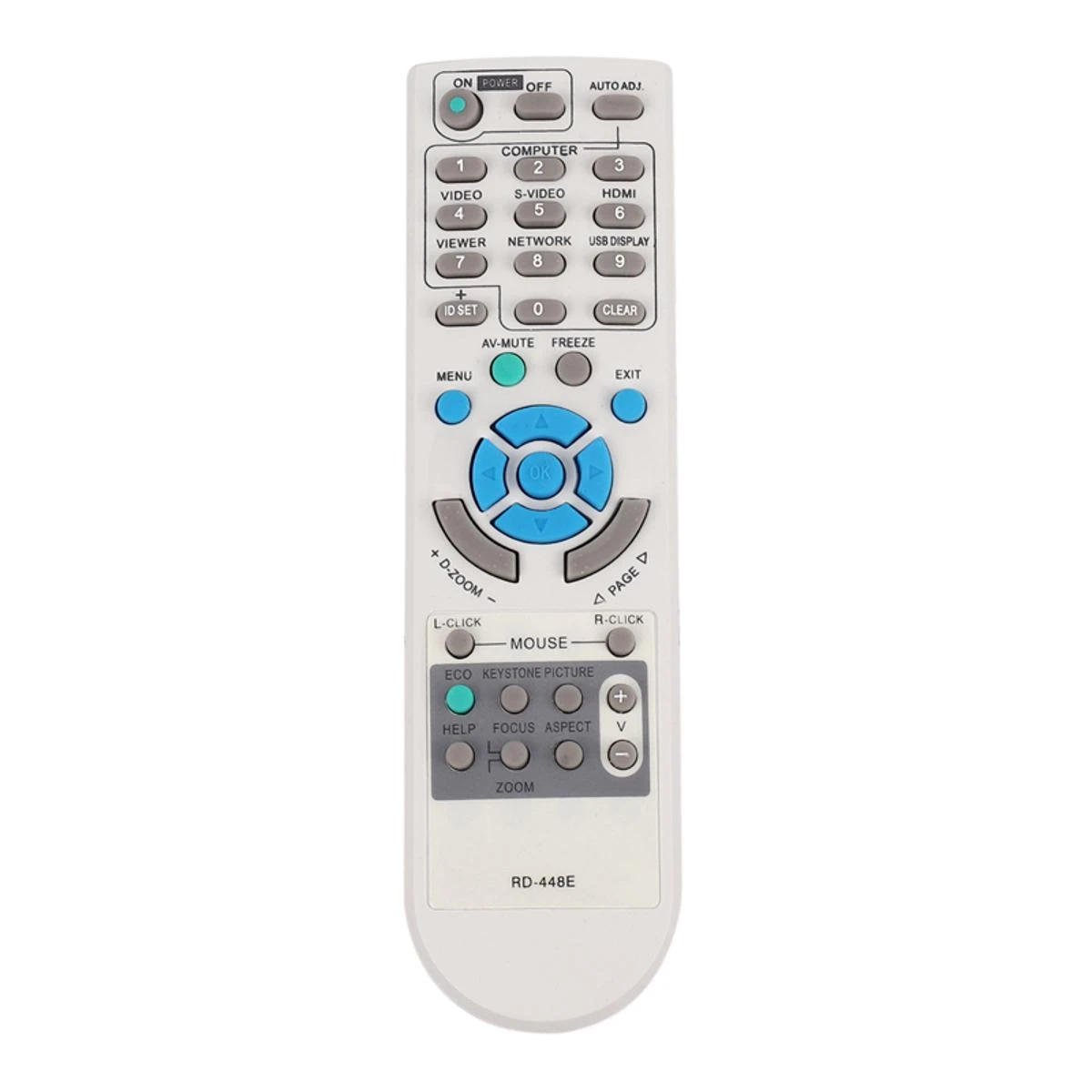 Remote Controller For NEC Projector Rd-450c Rd-448e Np-v260+ v230+ Me360 price in Pakistan