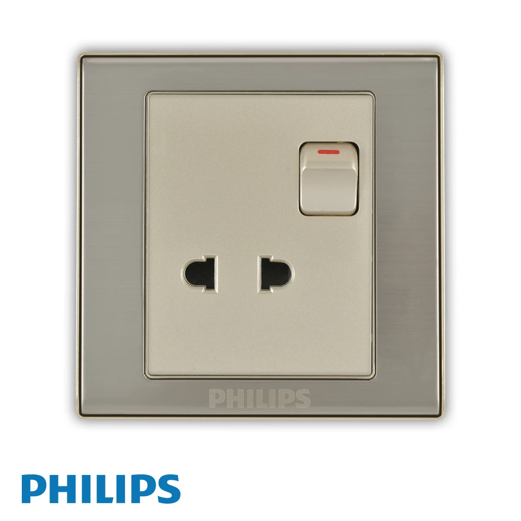 Philips Elegant Q8 Two Pole Socket with Single Switch price in Pakistan