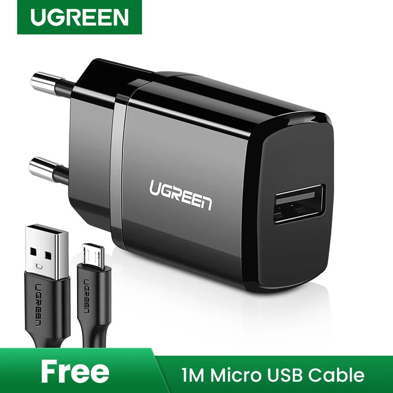 UGREEN 10.5W Universal USB Charger Travel Wall Charger Adapter Smart Mobile Phone Charger price in Pakistan