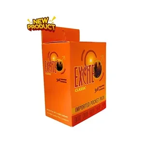 Excite Classic Imported Condoms Complete Box – 18pcs price in Pakistan