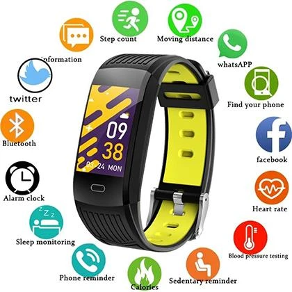 2021 New Sports Smart Bracelet Men Women Smart Wristband IP68 Waterproof Fitness Smart Watch price in Pakistan