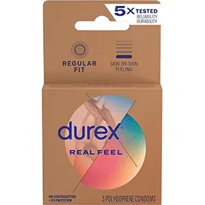 Durex Condom Real Feel Non Latex Condoms, 3 price in Pakistan