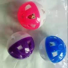 Pack of 3 Small Balls with bell inside for Cat Fun Toy price in Pakistan