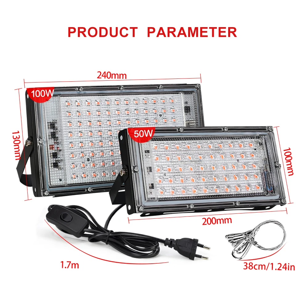 Full Spectrum LED Grow Light PhytoLamp For Plants Tent Flower price in Pakistan