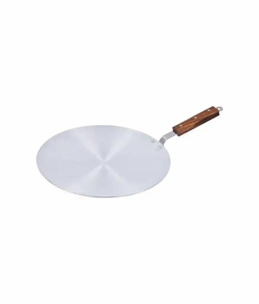 Trending Tawa Metal Finish Excellent Quality Wood Handle 12inch price in Pakistan
