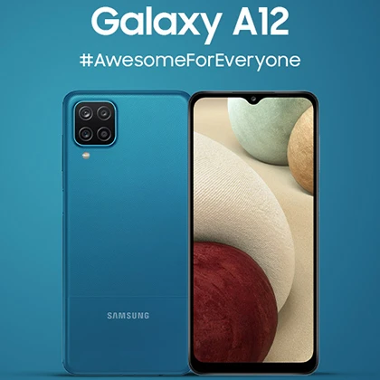 Samsung Galaxy A12 4GB ROM 128GB – Display 6.5 – Quad Camera – Selfie Camera 8MP – 5000 mAh Battery 1 Year Official Warranty price in Pakistan