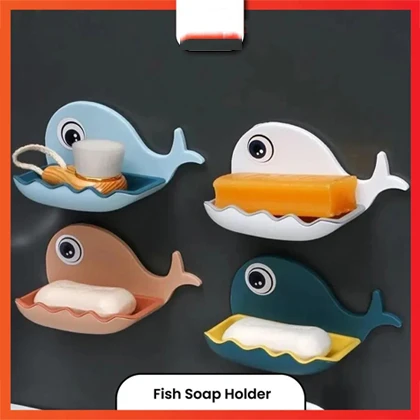 Self-Adhesive Wall Mounted Whale Soap Box price in Pakistan