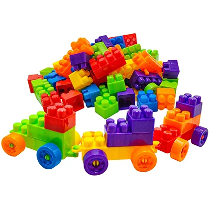 Blocks Learning Toy for 3 Plus Age Kids 170 Pieces Multicolor price in Pakistan