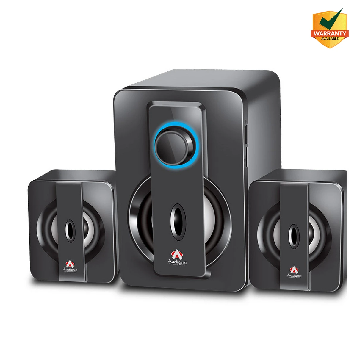 AUDIONIC Max 101 HIFI Speakers, 2.1 Surround Sound Speaker, Bluetooth Speakers, Multimedia Room Speakers, Audio Stereo price in Pakistan