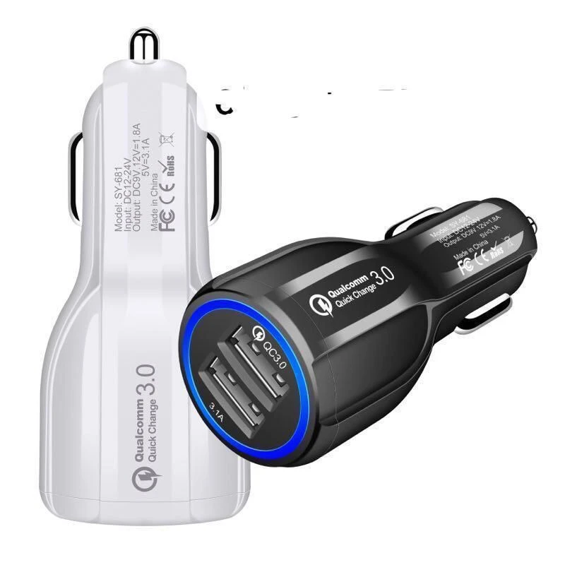 35W 7A PD 3 Ports Fast Car Charger Quick Charger 3.0 Car Charger Type C Adapter price in Pakistan