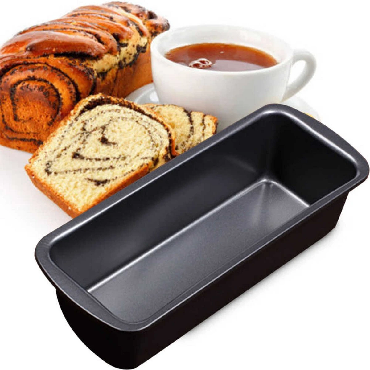 Nonstick Bread Loaf Pan Cake Bread Mold Bakeware Gray Fruit Cake pan Loaf Cake Pan price in Pakistan