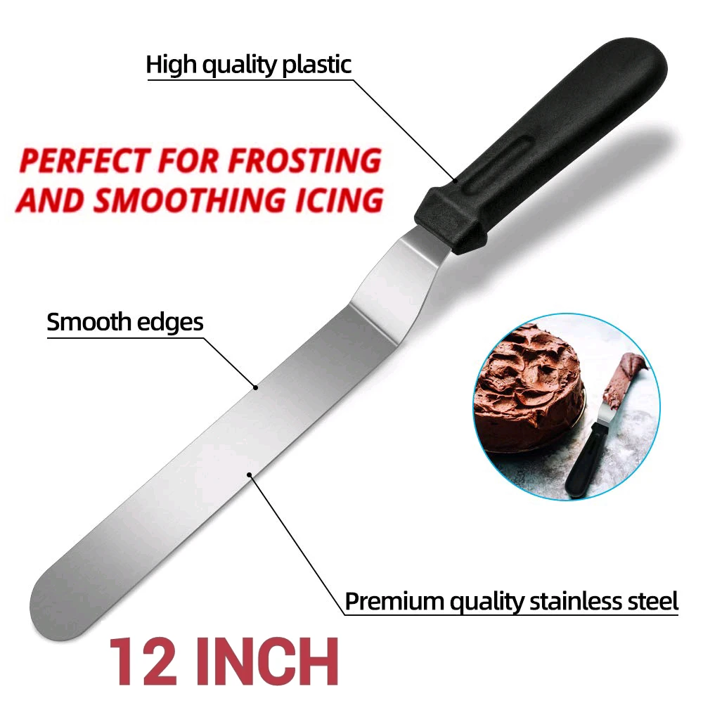 12.5 inch Stainless Steel Cake Spatula Palette Knife Icing Spatula, Palette Knife price in Pakistan