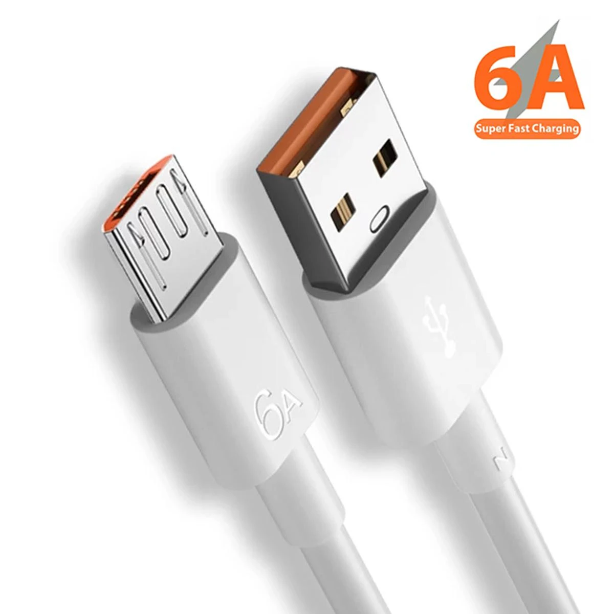 Fast Charging Cable 6A for Android Smartphones Micro USB Data Cable price in Pakistan