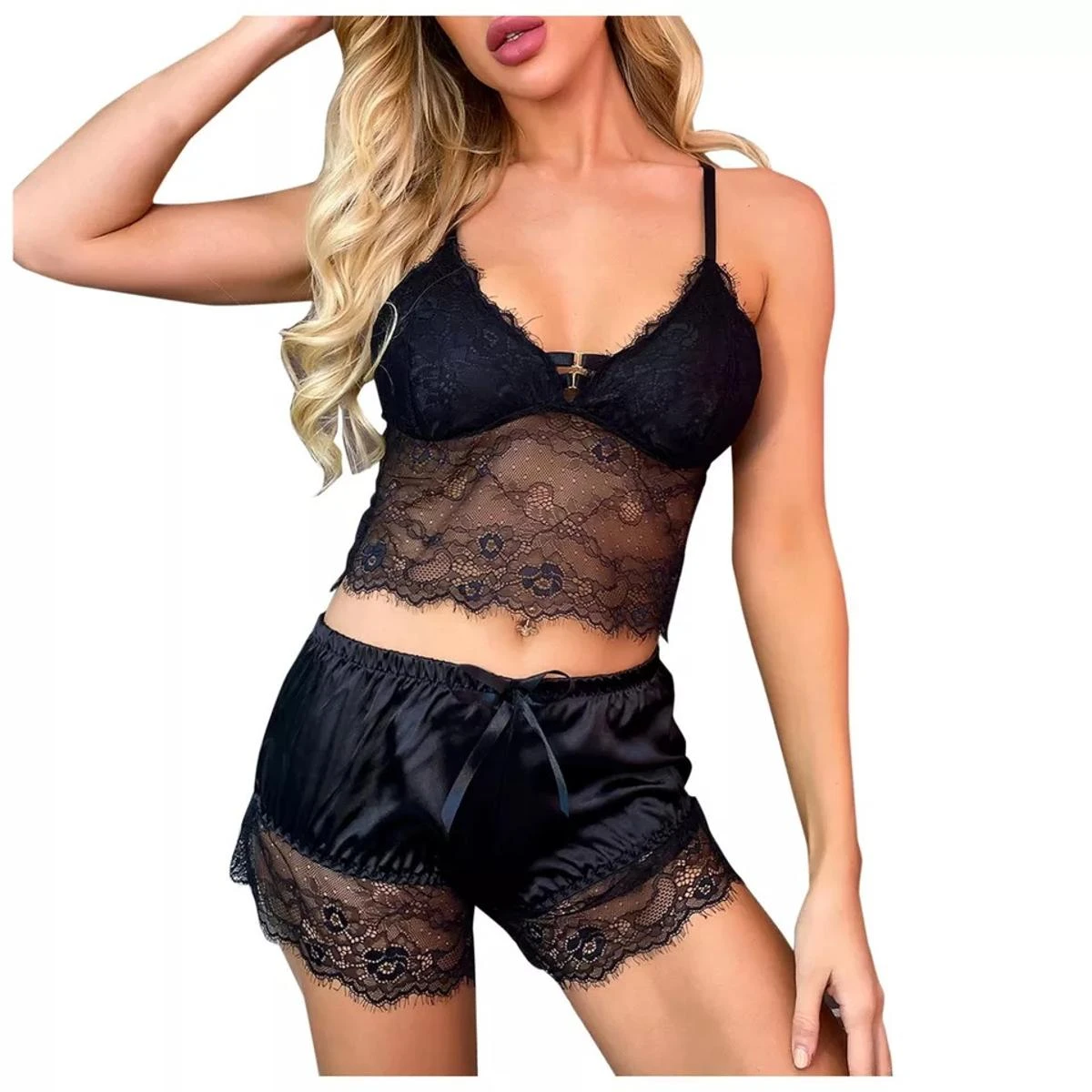 Luxury Women 2pc lingerie Nighty Set price in Pakistan